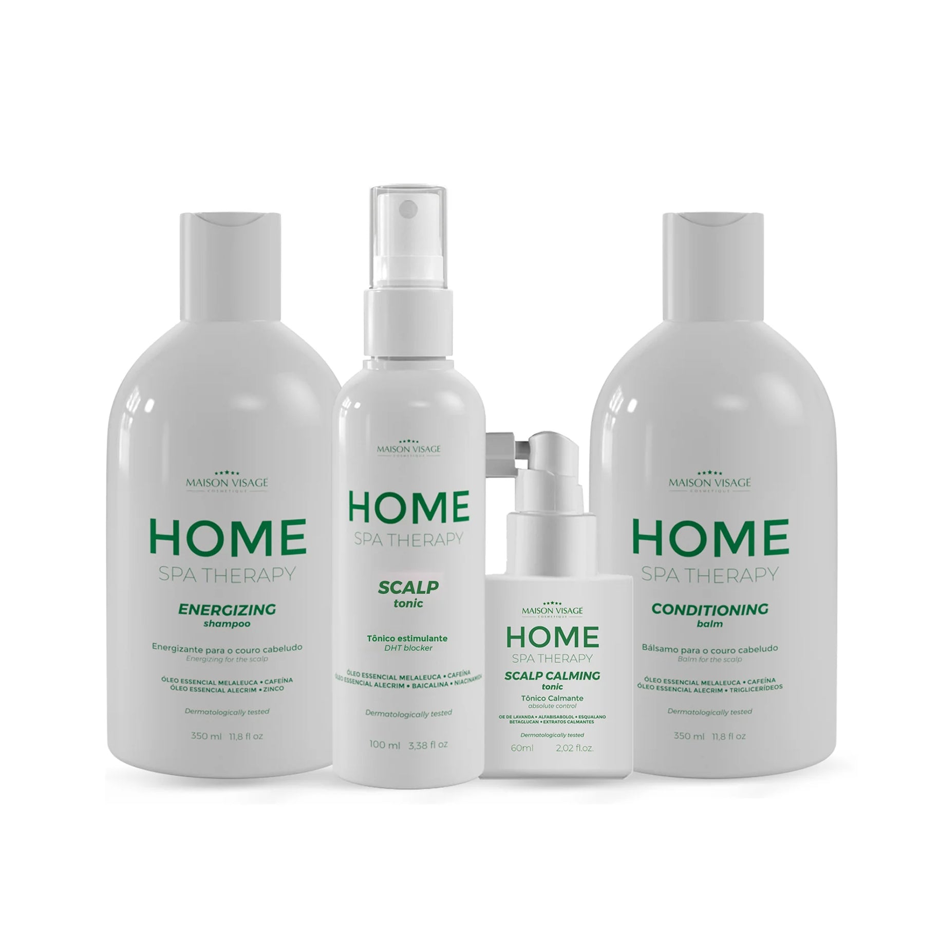 Kit Spa Home Therapy Energizing SH + Balm + Tonico