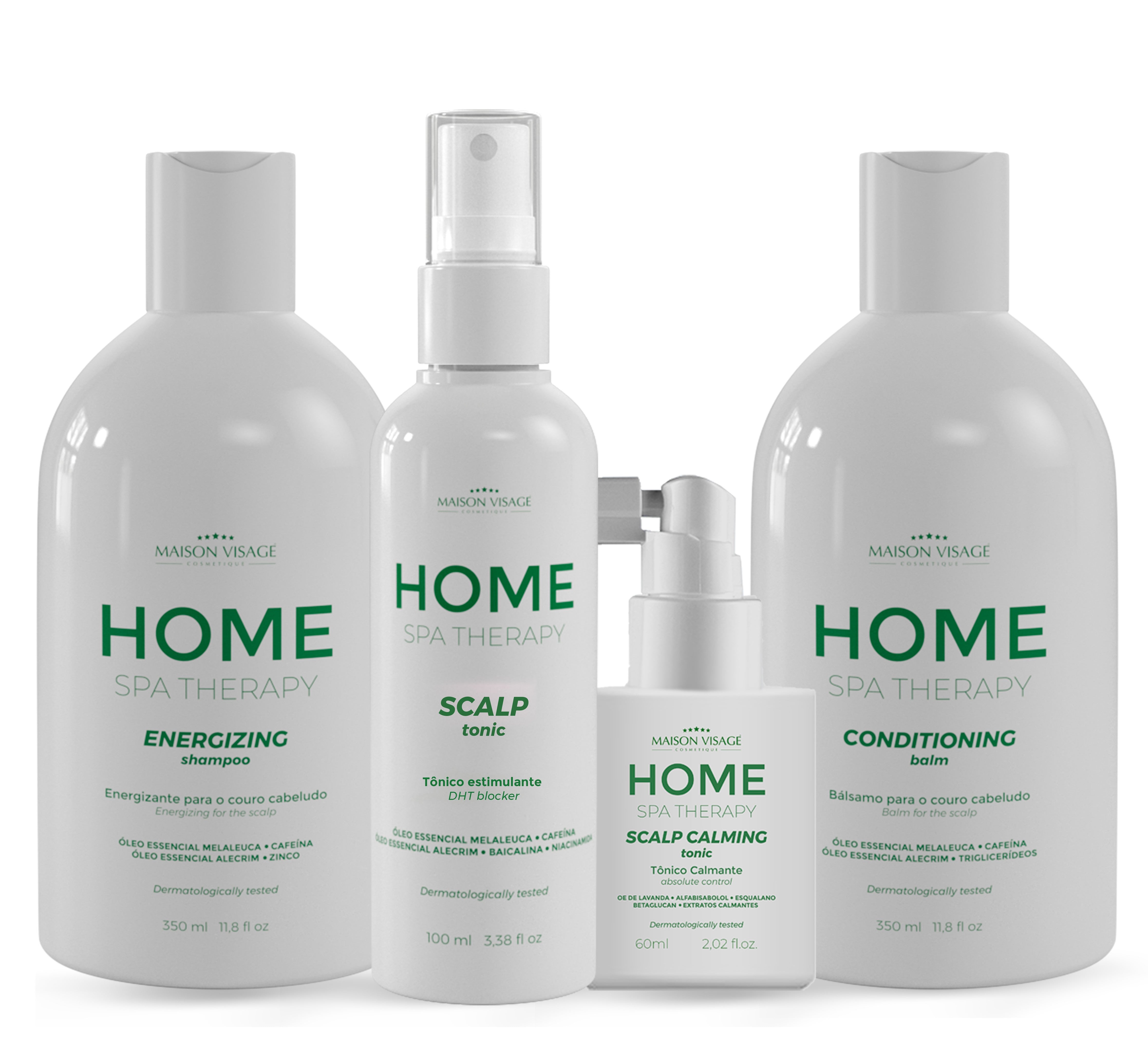 Kit Spa Home Therapy Energizing SH + Balm + Tonico