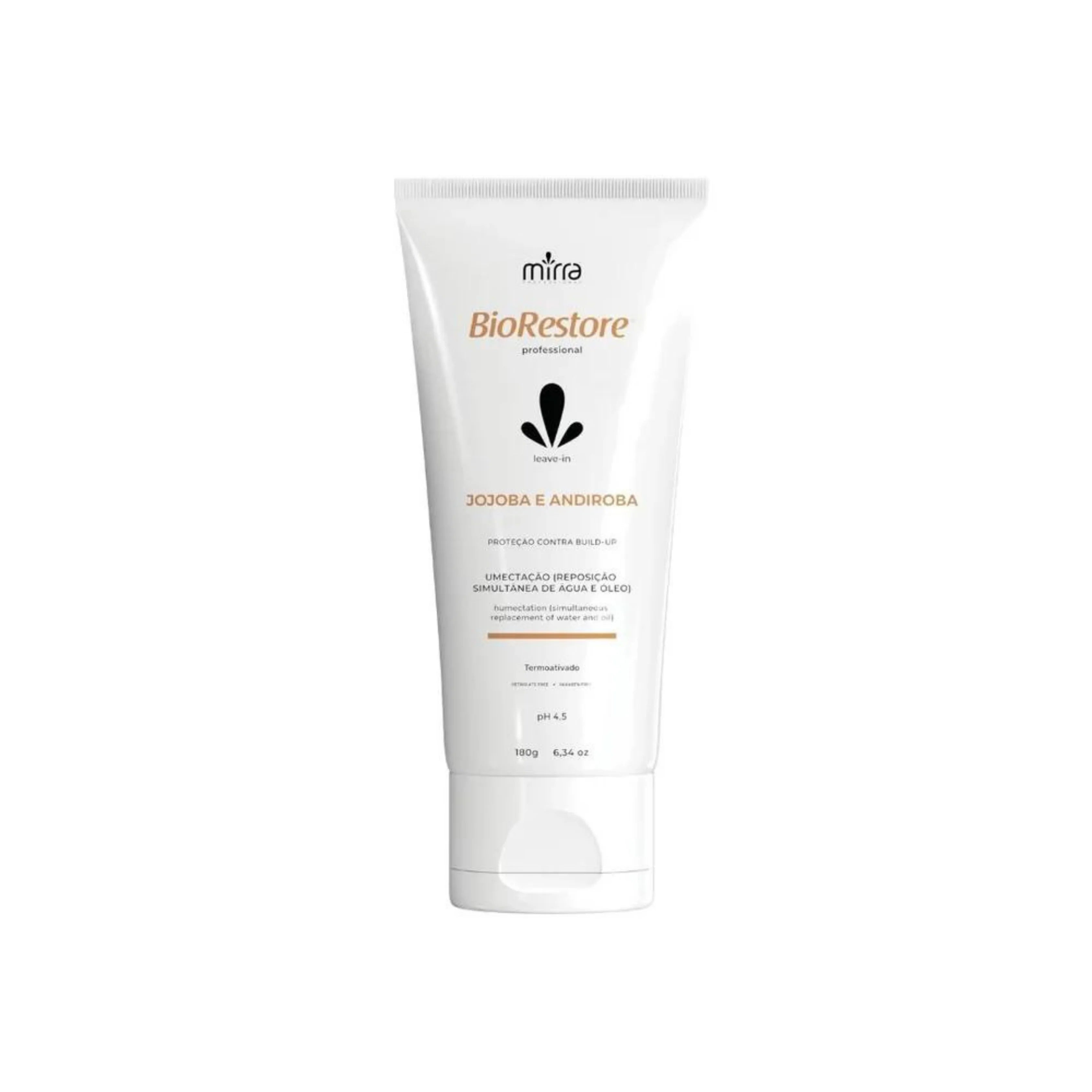 Mirra Jojoba e Andiroba Leave In 180g